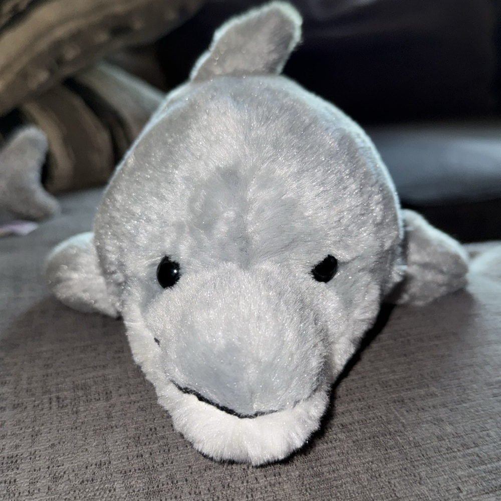 Ganz Webkinz Retired Bottle Nose Dolphin Plush HM220 No Code